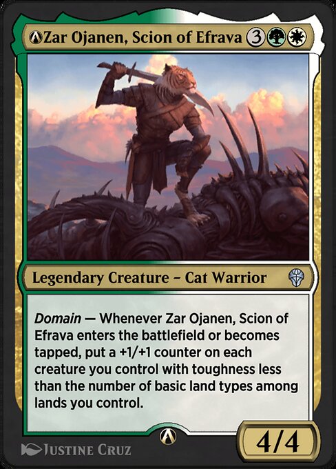A-Zar Ojanen, Scion of Efrava - Dominaria United Uncommon Card