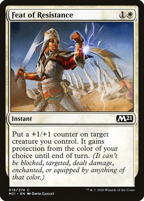 Feat of Resistance - Core Set 2021 Common Card