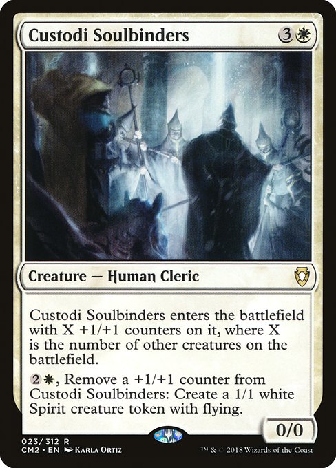 Custodi Soulbinders - Commander Anthology Volume II Rare Card
