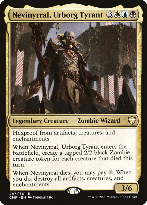 Nevinyrral, Urborg Tyrant - Commander Legends Rare Card
