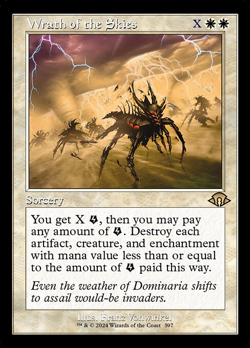 Wrath of the Skies - Modern Horizons 3 Rare Card