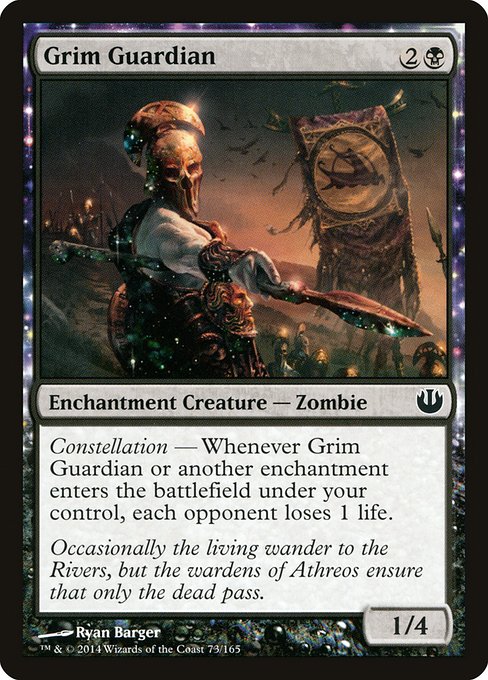Grim Guardian - Journey into Nyx Common Card