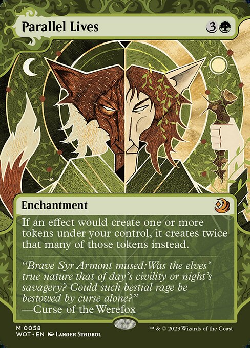Parallel Lives - Wilds of Eldraine: Enchanting Tales Mythic Card
