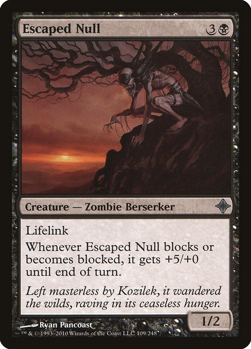 Escaped Null - Rise of the Eldrazi Uncommon Card