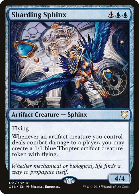 Sharding Sphinx - Commander 2018 Rare Card