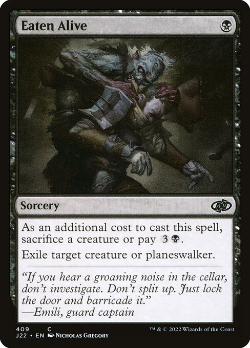 Eaten Alive - Jumpstart 2022 Common Card