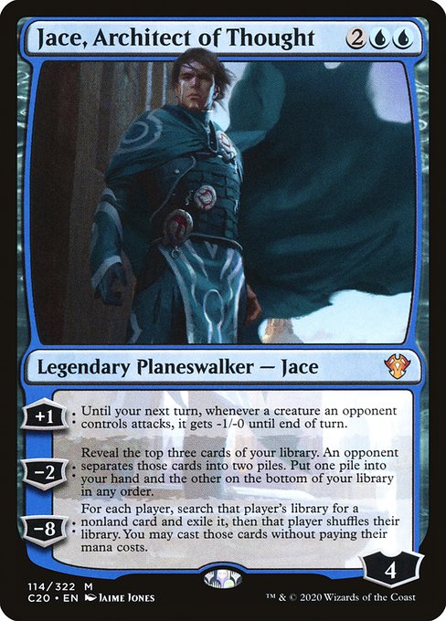 Jace, Architect of Thought - Commander 2020 Mythic Card
