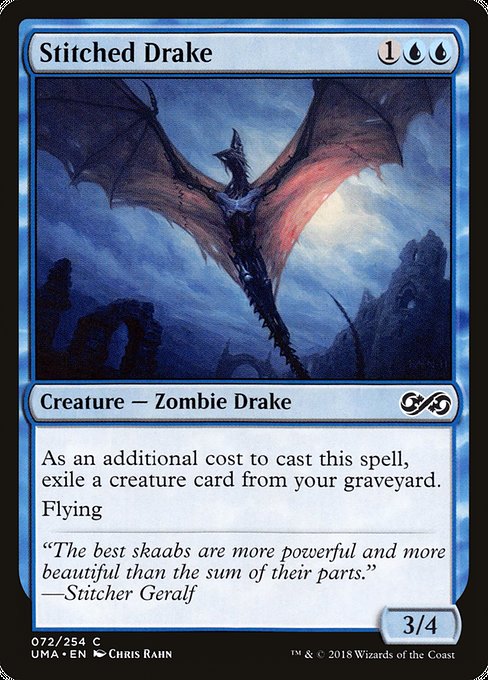 Stitched Drake - Ultimate Masters Common Card