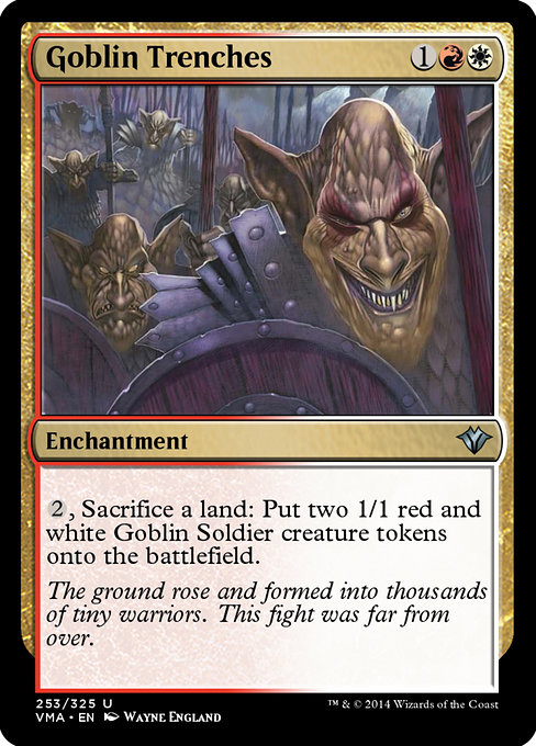 Goblin Trenches - Vintage Masters Uncommon Card