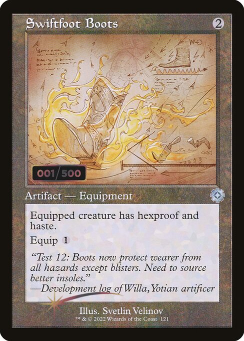 Swiftfoot Boots - The Brothers' War Retro Artifacts Uncommon Card