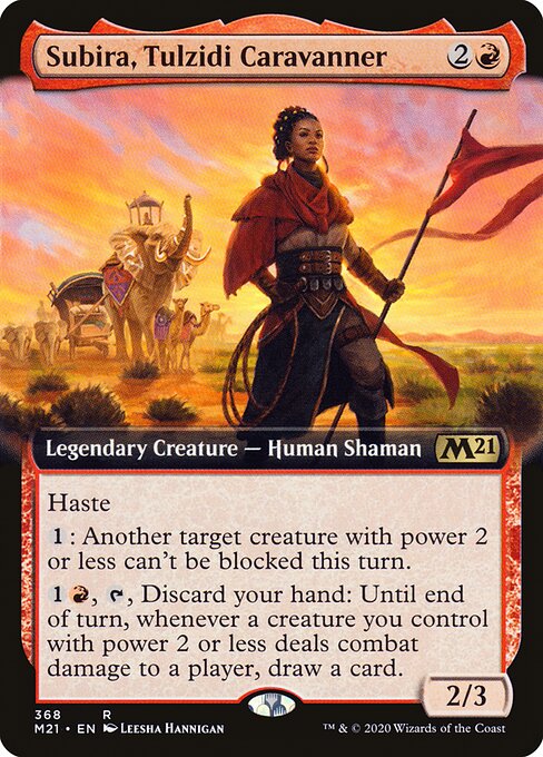 Subira, Tulzidi Caravanner - Core Set 2021 Rare Card