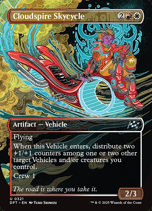 Cloudspire Skycycle - Aetherdrift Uncommon Card
