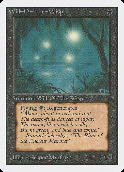 Will-o'-the-Wisp - Unlimited Edition Rare Card
