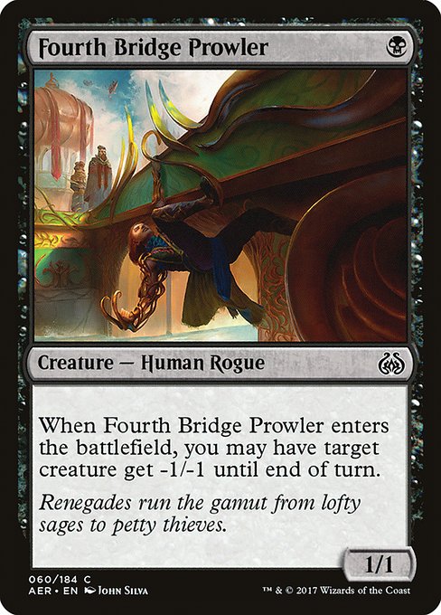Fourth Bridge Prowler - Aether Revolt Common Card