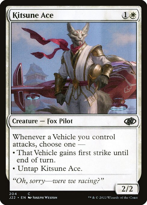 Kitsune Ace - Jumpstart 2022 Common Card