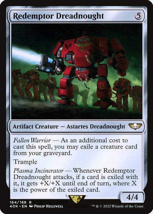 Redemptor Dreadnought - Warhammer 40,000 Commander Rare Card