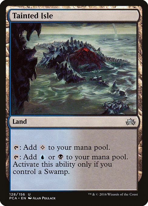 Tainted Isle - Planechase Anthology Uncommon Card