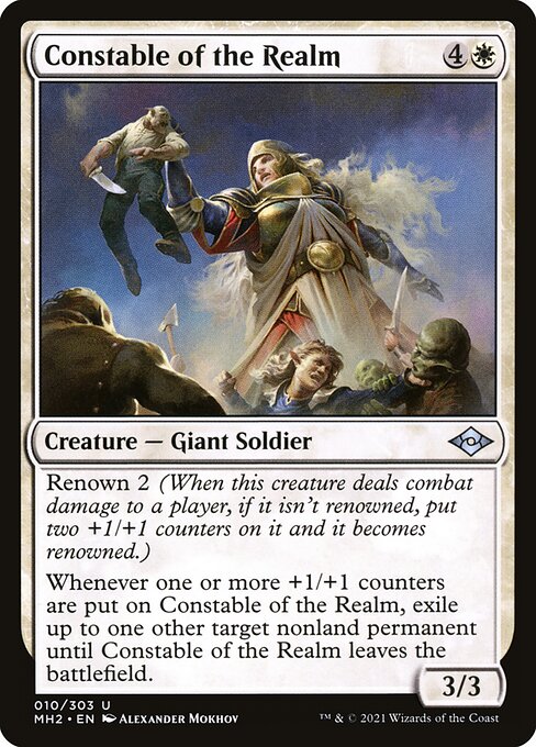 Constable of the Realm - Modern Horizons 2 Uncommon Card