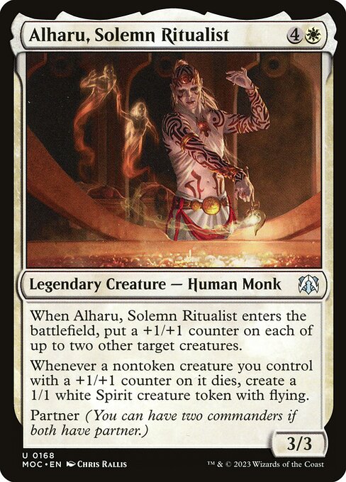 Alharu, Solemn Ritualist - March of the Machine Commander Uncommon Card