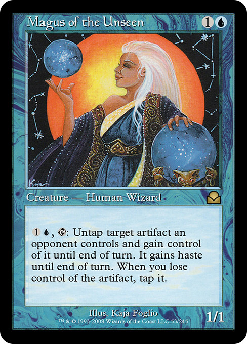 Magus of the Unseen - Masters Edition II Rare Card