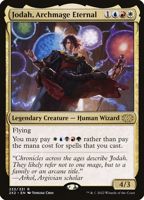 Jodah, Archmage Eternal - Double Masters 2022 Rare Card