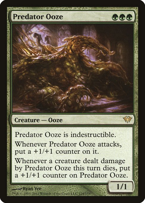 Predator Ooze - Dark Ascension Rare Card