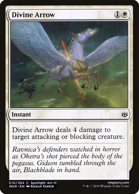 Divine Arrow - War of the Spark Common Card
