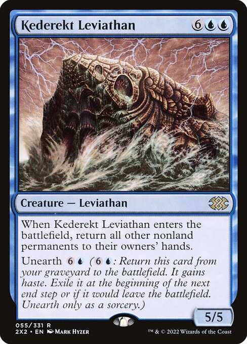 Kederekt Leviathan - Double Masters 2022 Rare Card