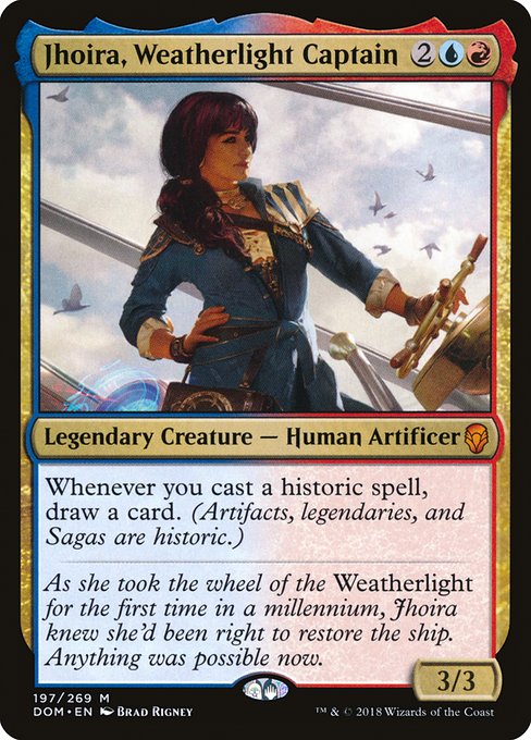 Jhoira, Weatherlight Captain - Dominaria Mythic Card