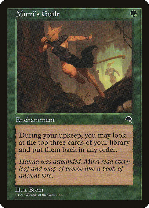 Mirri's Guile - Tempest Rare Card