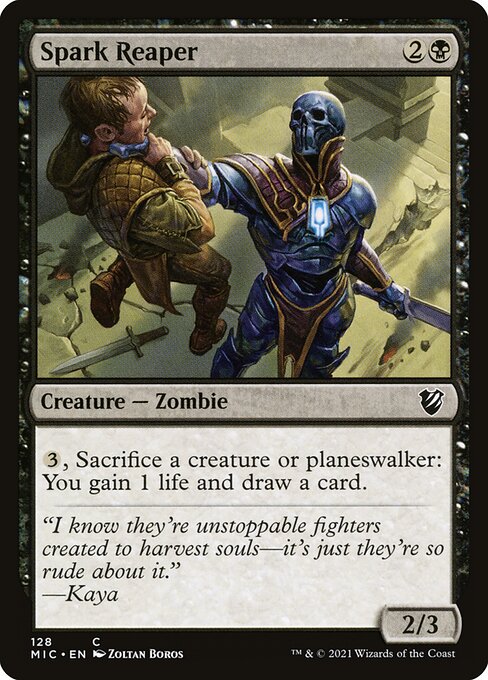 Spark Reaper - Midnight Hunt Commander Common Card