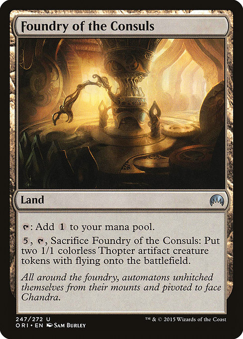 Foundry of the Consuls - Magic Origins Uncommon Card