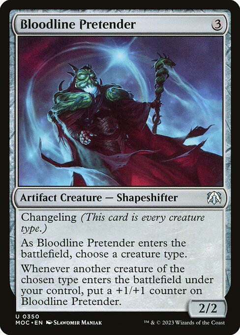 Bloodline Pretender - March of the Machine Commander Uncommon Card