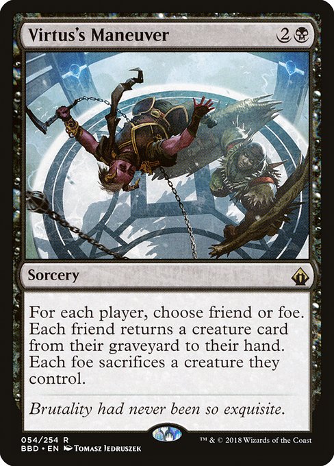 Virtus's Maneuver - Battlebond Rare Card