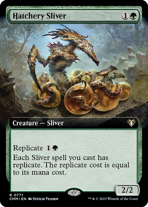 Hatchery Sliver - Commander Masters Rare Card
