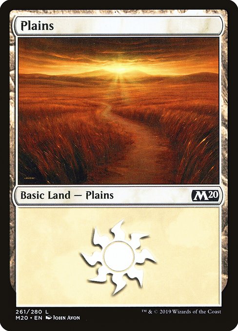Plains - Core Set 2020 Common Card