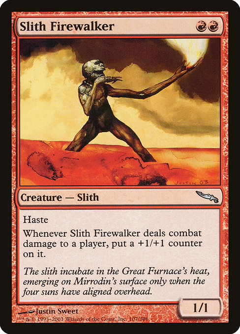 Slith Firewalker - Mirrodin Uncommon Card