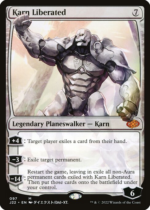 Karn Liberated - Jumpstart 2022 Mythic Card