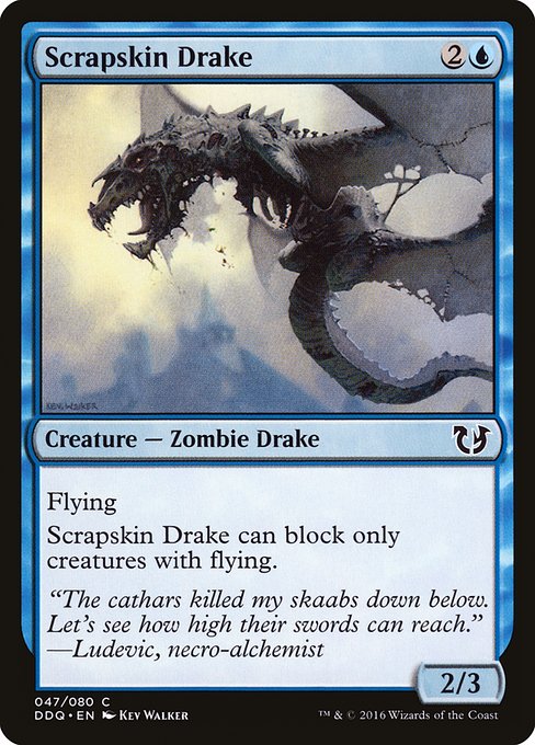 Scrapskin Drake - Duel Decks: Blessed vs. Cursed Common Card
