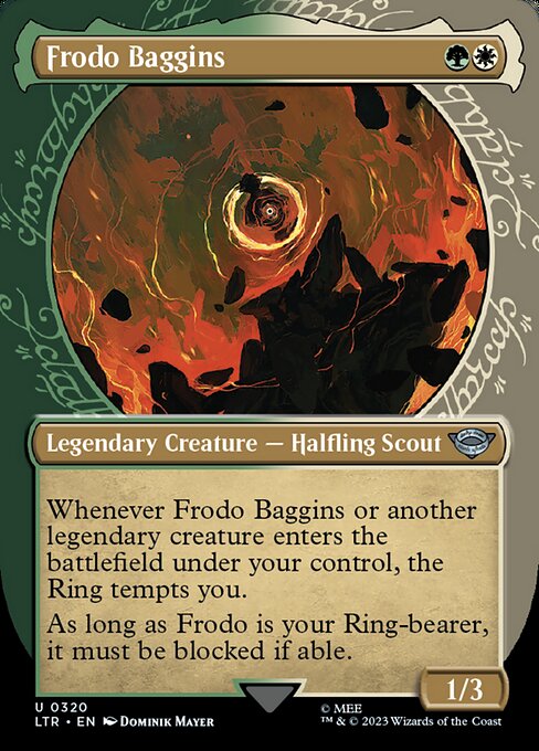 Frodo Baggins - The Lord of the Rings: Tales of Middle-earth Uncommon Card