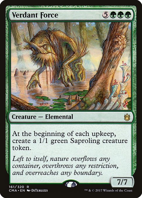 Verdant Force - Commander Anthology Rare Card