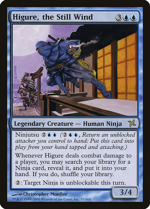 Higure, the Still Wind - Betrayers of Kamigawa Rare Card