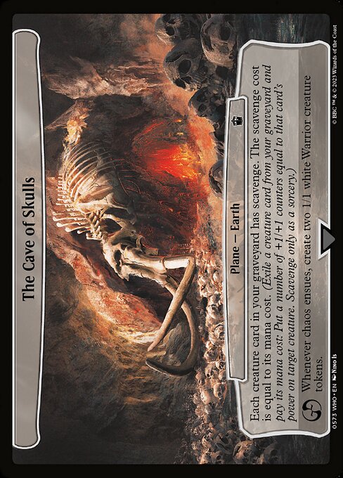 The Cave of Skulls - Doctor Who Common Card