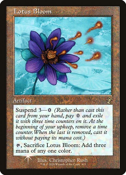 Lotus Bloom - Time Spiral Remastered Rare Card