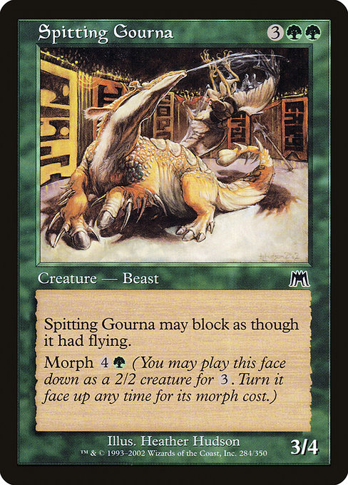 Spitting Gourna - Onslaught Common Card