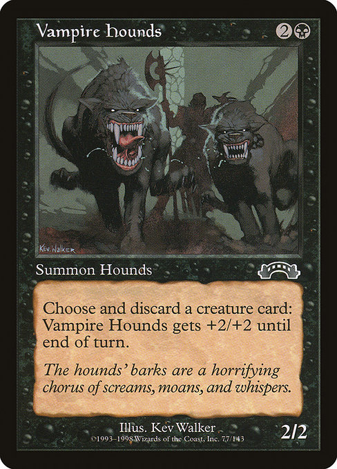 Vampire Hounds - Exodus Common Card