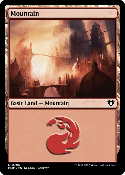 Mountain - Commander Masters Common Card