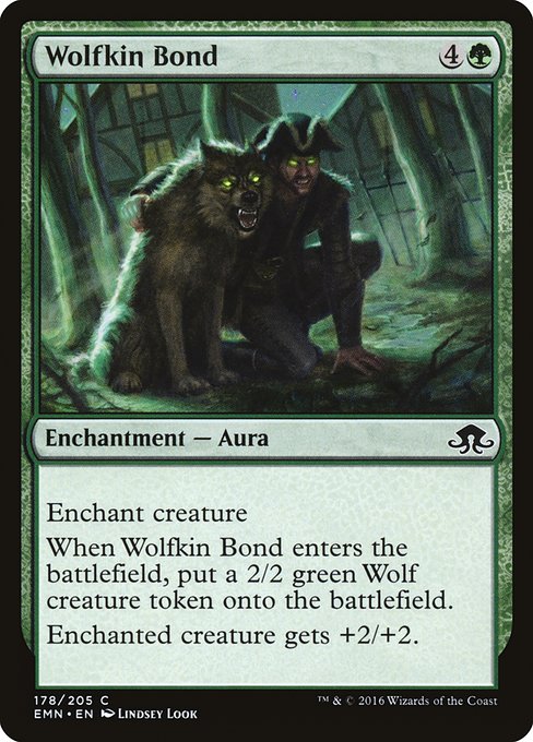 Wolfkin Bond - Eldritch Moon Common Card