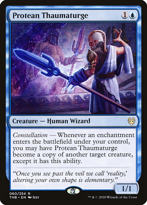 Protean Thaumaturge - Theros Beyond Death Rare Card