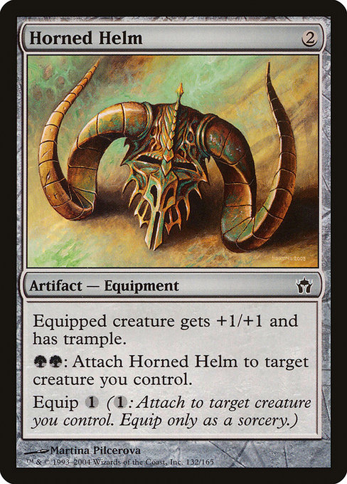 Horned Helm - Fifth Dawn Common Card
